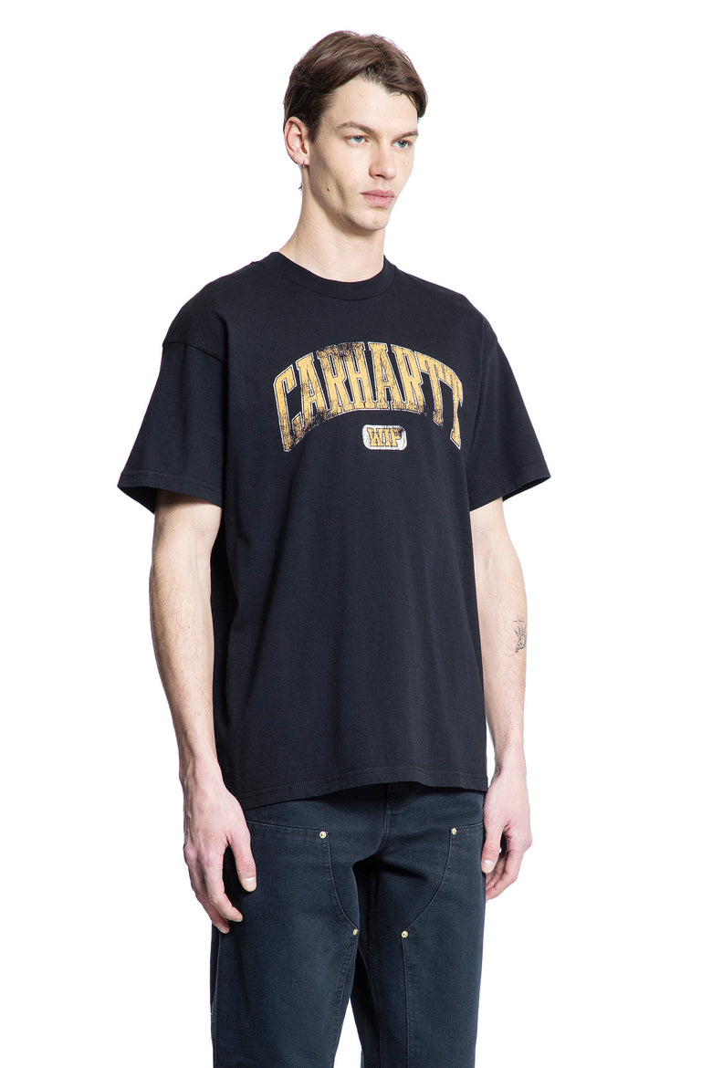 CARHARTT WIP MAN BLACK T-SHIRTS & TANK TOPS