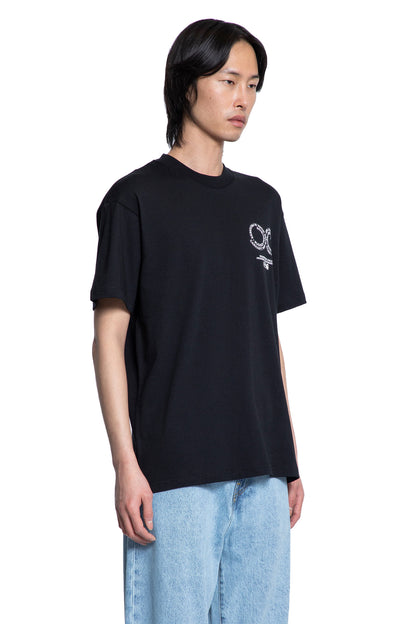 CARHARTT WIP MAN BLACK T-SHIRTS & TANK TOPS