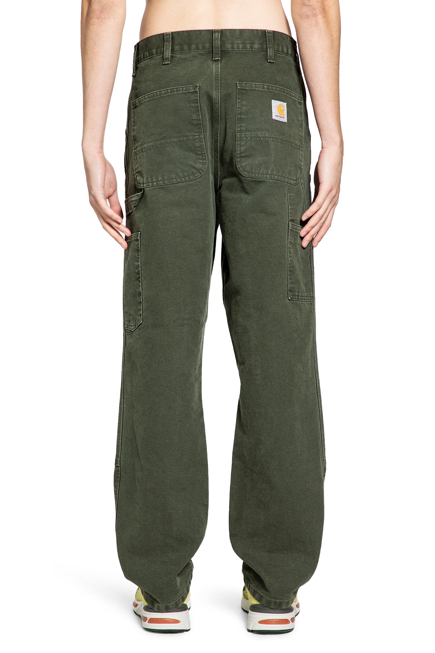 CARHARTT WIP MAN GREEN TROUSERS - Antonioli.eu