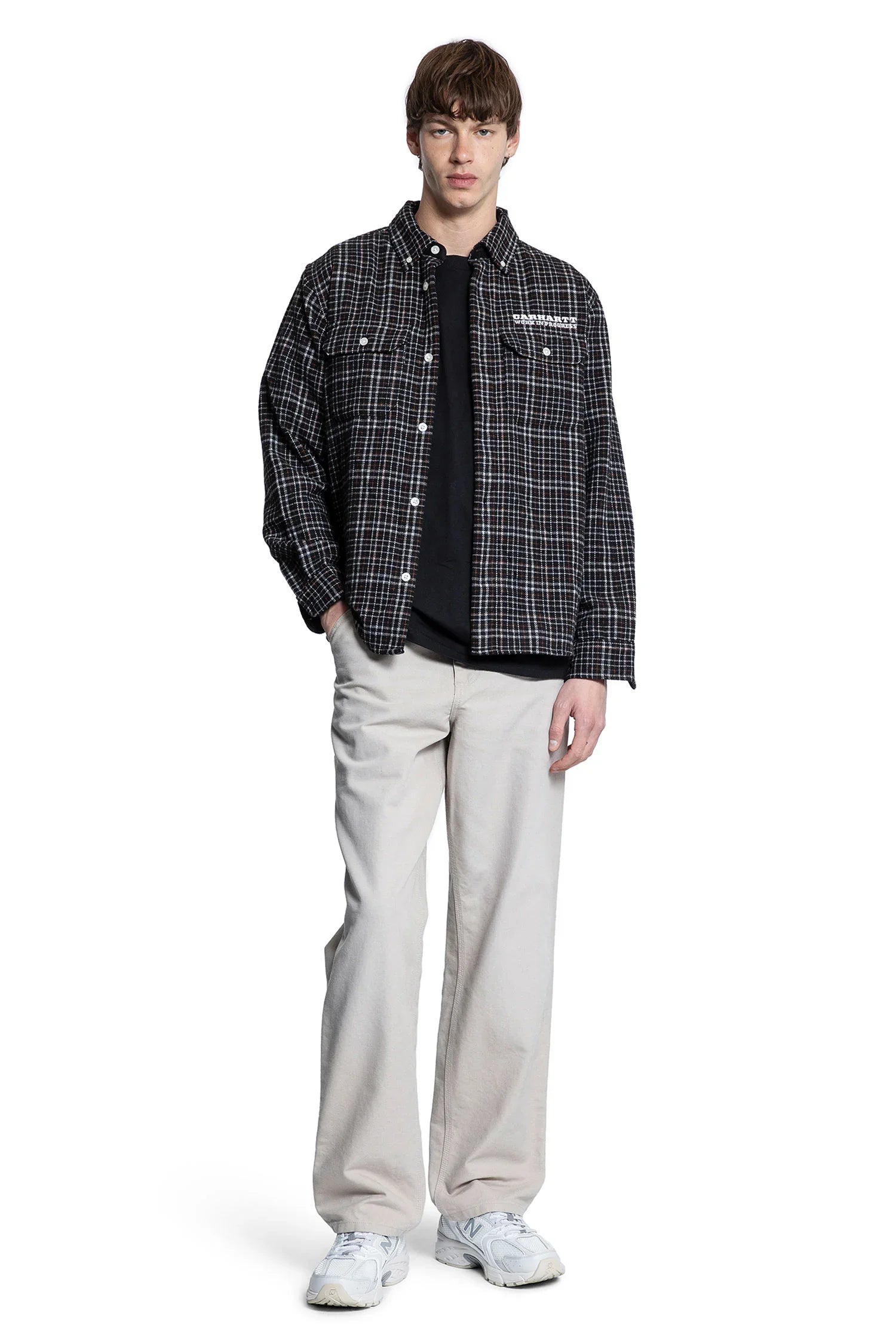 CARHARTT WIP MAN BEIGE JEANS - Antonioli.eu