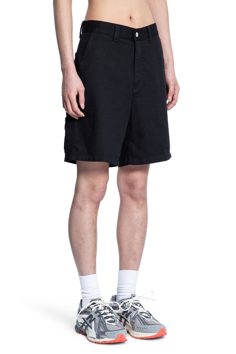 CARHARTT WIP MAN BLACK SHORTS & SKIRTS