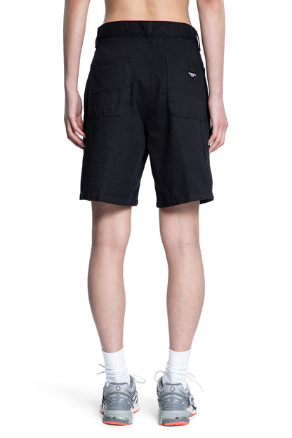 CARHARTT WIP MAN BLACK SHORTS & SKIRTS