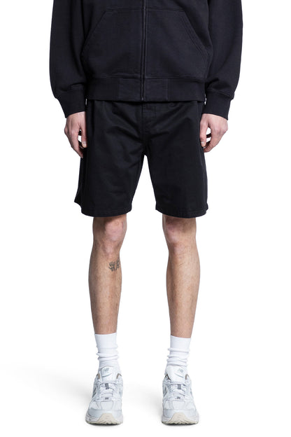 CARHARTT WIP MAN BLACK SHORTS & SKIRTS