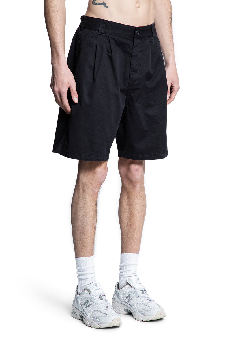 CARHARTT WIP MAN BLACK SHORTS & SKIRTS