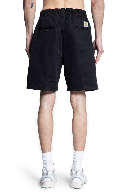 CARHARTT WIP MAN BLACK SHORTS & SKIRTS