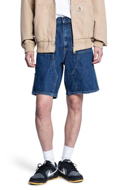 CARHARTT WIP MAN BLUE SHORTS & SKIRTS