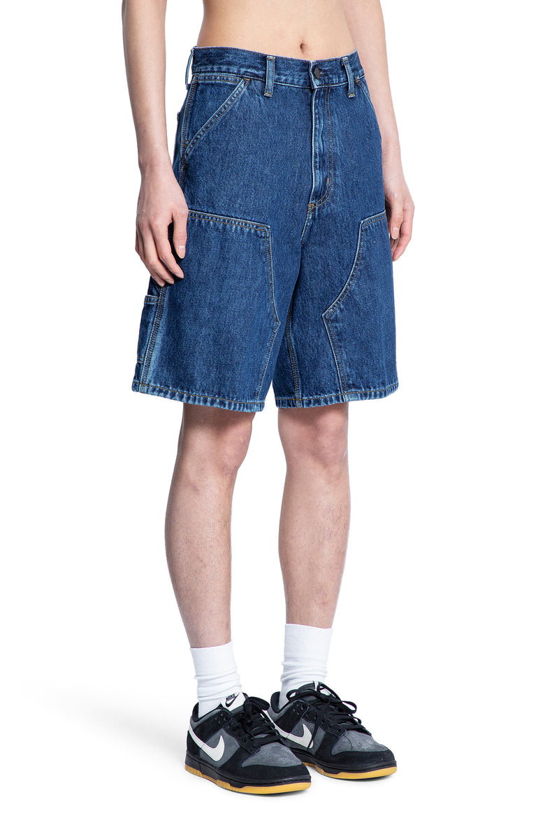 CARHARTT WIP MAN BLUE SHORTS & SKIRTS