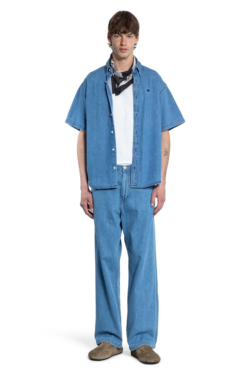 Lucas Pants in Cotton Denim - Antonioli.eu