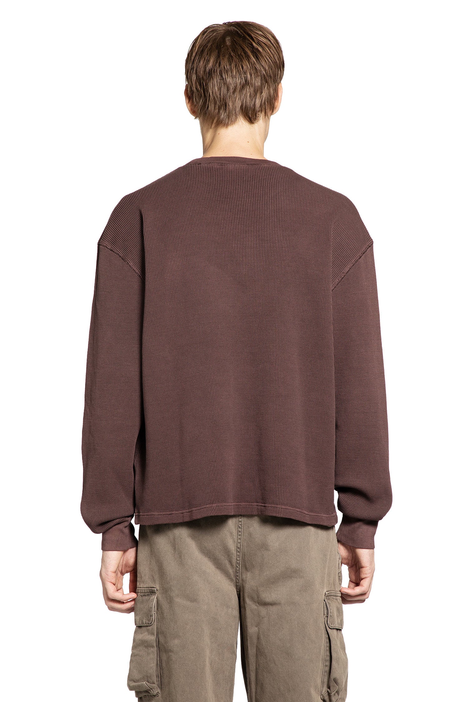 CARHARTT WIP MAN BROWN T-SHIRTS & TANK TOPS