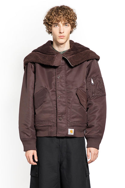 CARHARTT WIP MAN BROWN JACKETS
