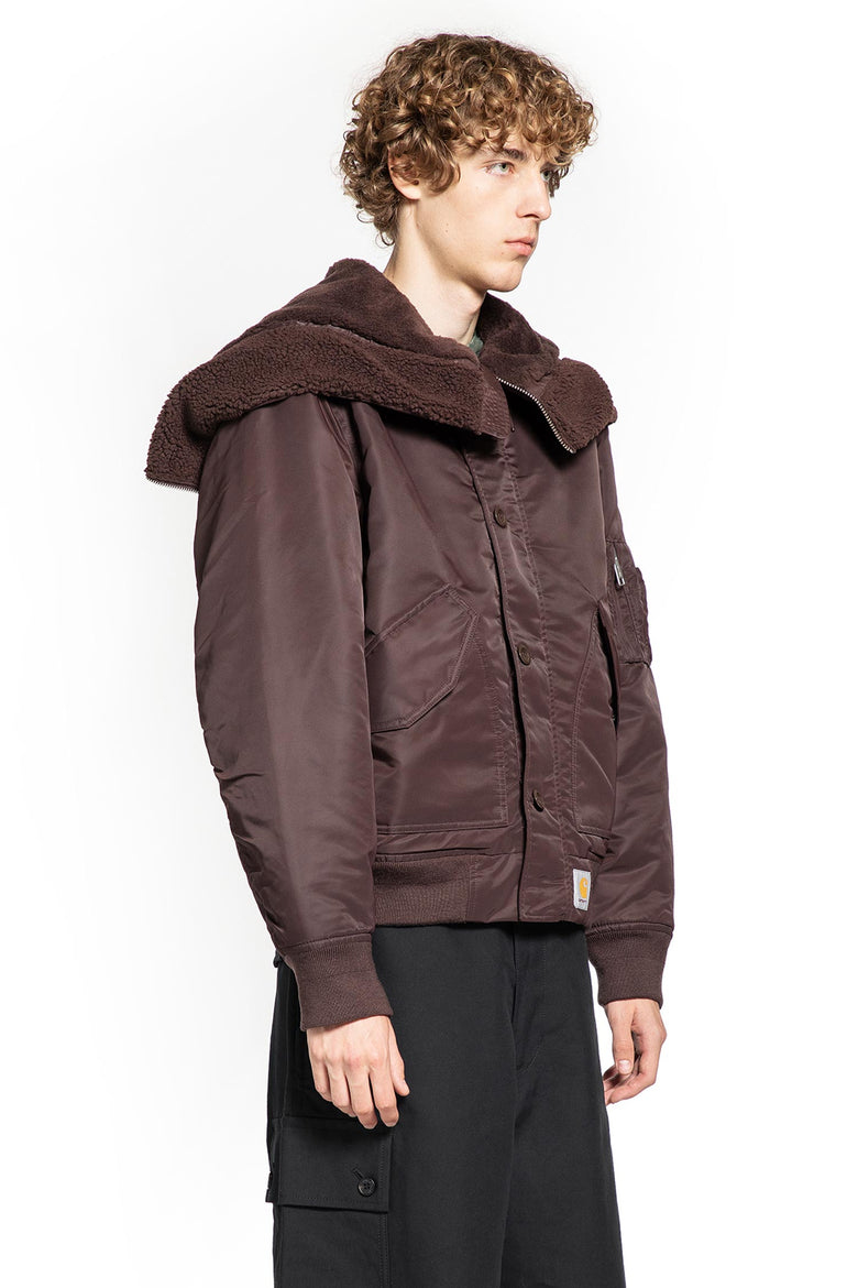CARHARTT WIP MAN BROWN JACKETS