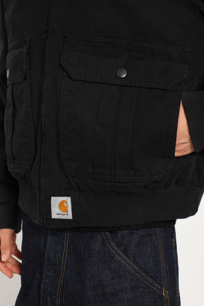 CARHARTT WIP MAN BLACK JACKETS