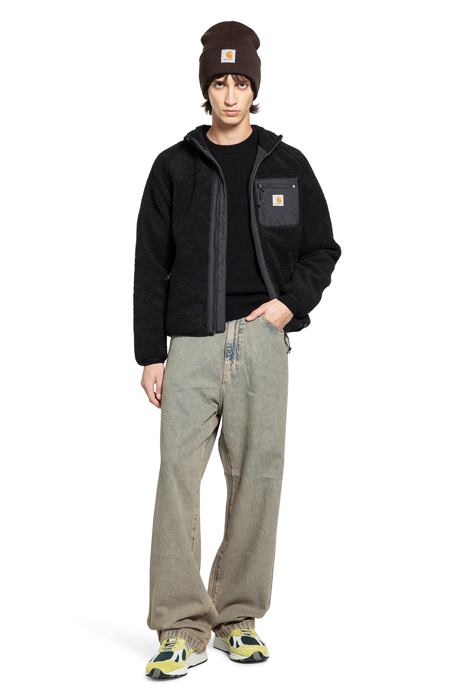 CARHARTT WIP MAN BLACK JACKETS - Antonioli.eu