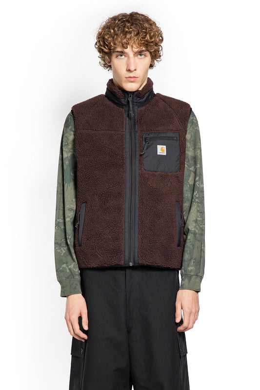 CARHARTT WIP MAN BROWN VESTS
