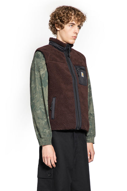 CARHARTT WIP MAN BROWN VESTS