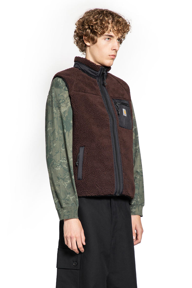 CARHARTT WIP MAN BROWN VESTS