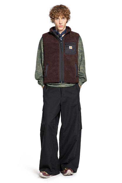 CARHARTT WIP MAN BROWN VESTS