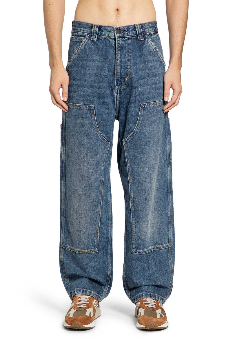 CARHARTT WIP MAN BLUE JEANS