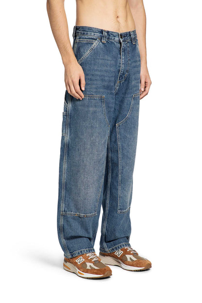 CARHARTT WIP MAN BLUE JEANS