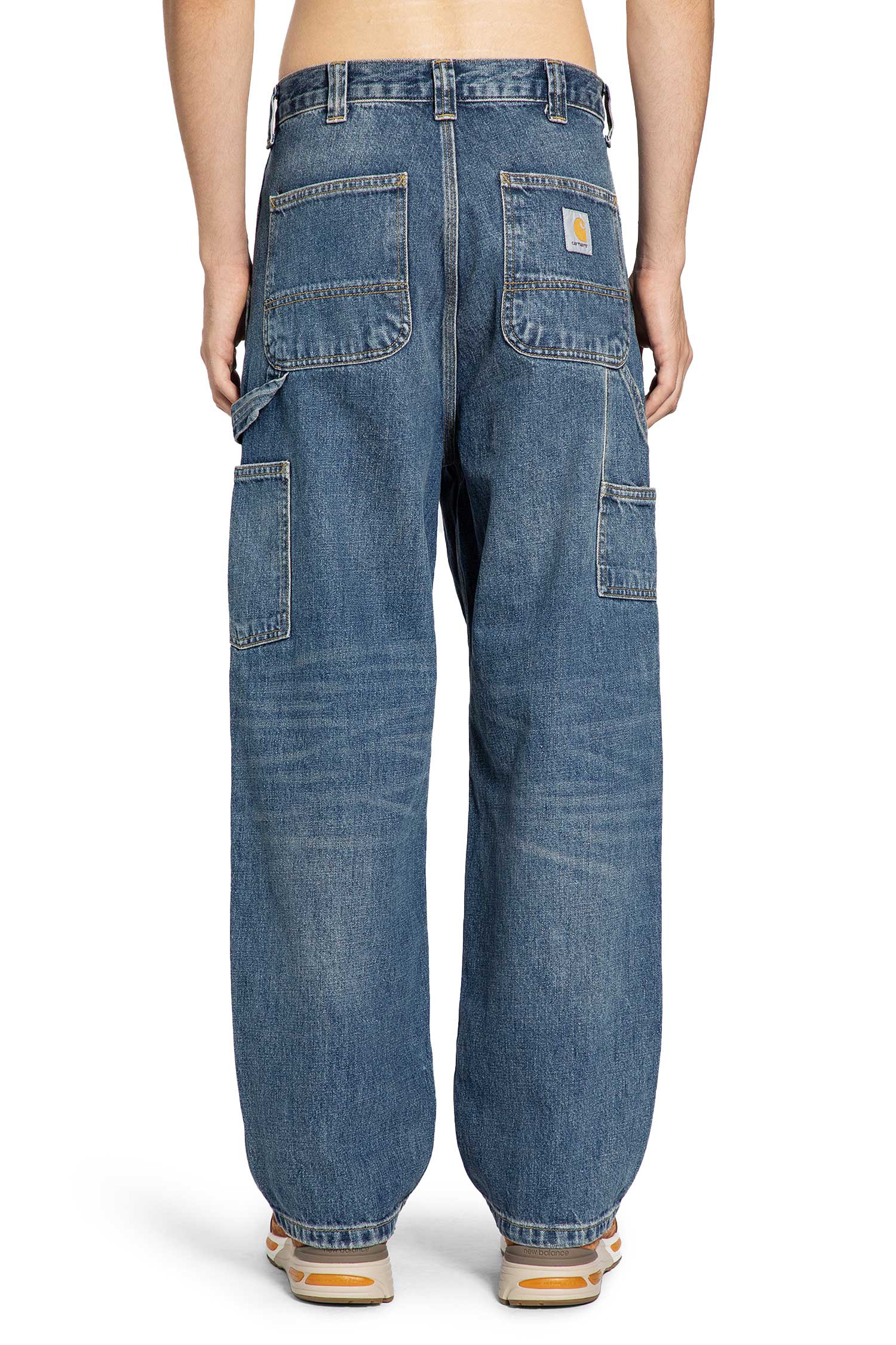 CARHARTT WIP MAN BLUE JEANS