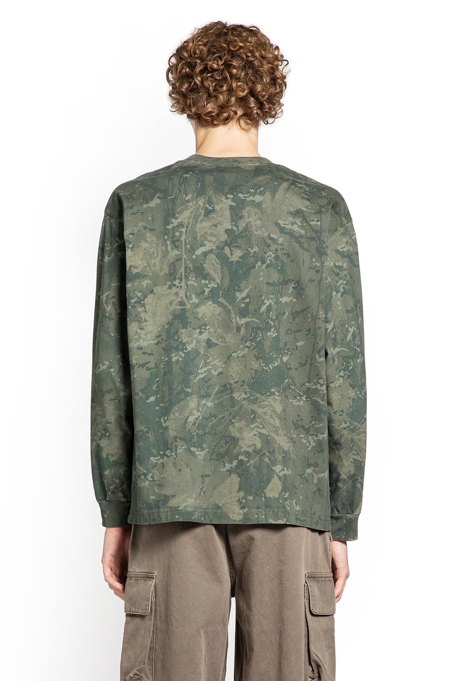 CARHARTT WIP MAN GREEN T-SHIRTS & TANK TOPS