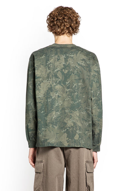 CARHARTT WIP MAN GREEN T-SHIRTS & TANK TOPS