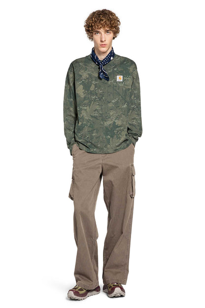 CARHARTT WIP MAN GREEN T-SHIRTS & TANK TOPS