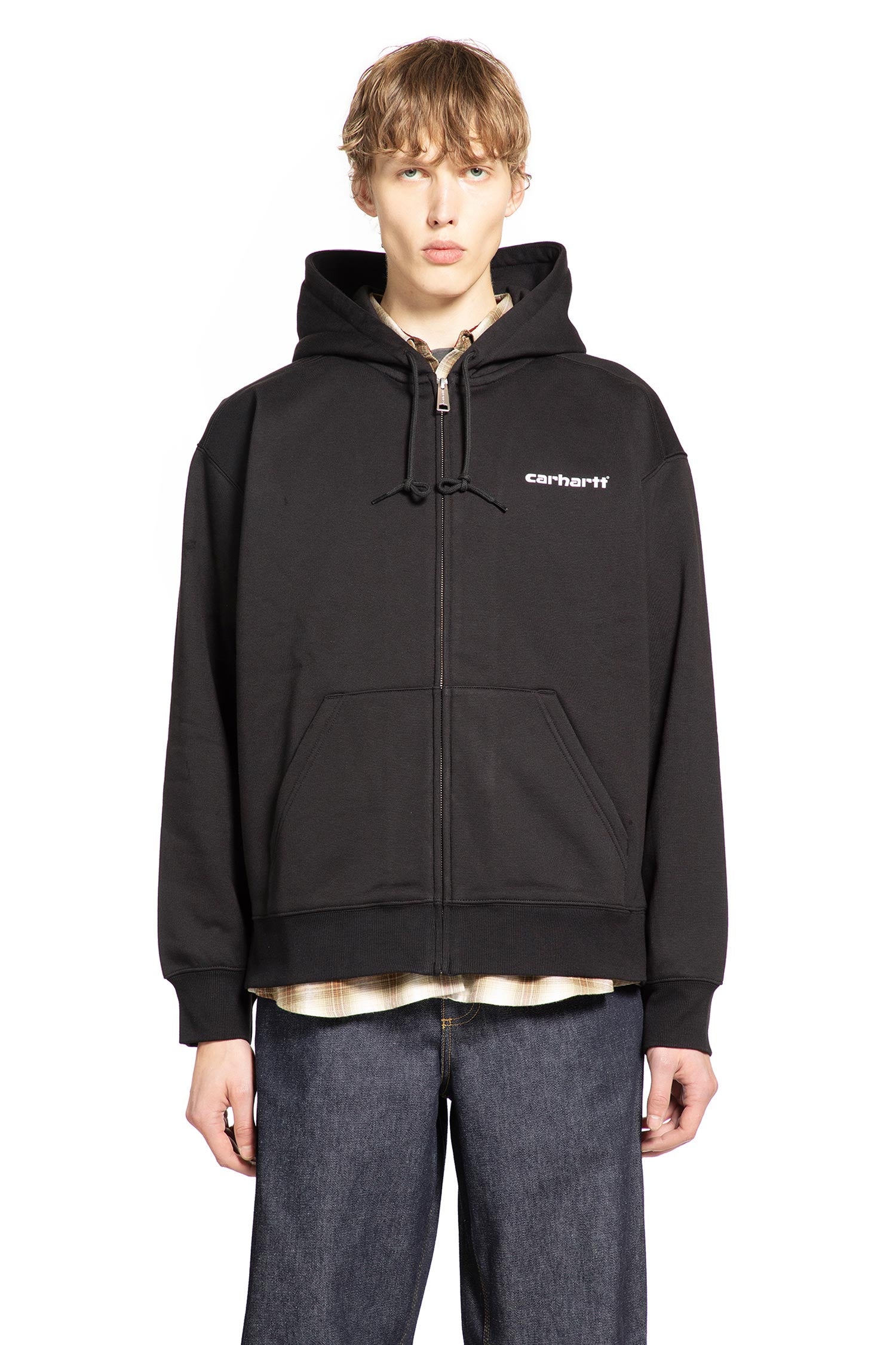 Hooded Archive Zip-Up Hoodie