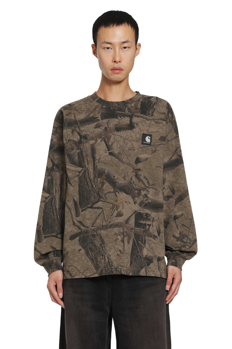 CARHARTT WIP L/S Feather Tree T-Shirt man