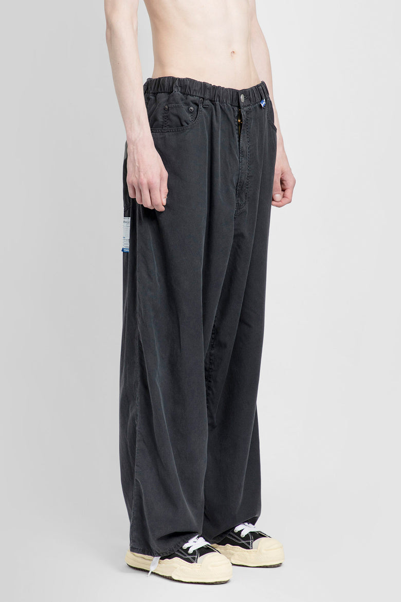 MAISON MIHARA YASUHIRO MAN BLACK TROUSERS