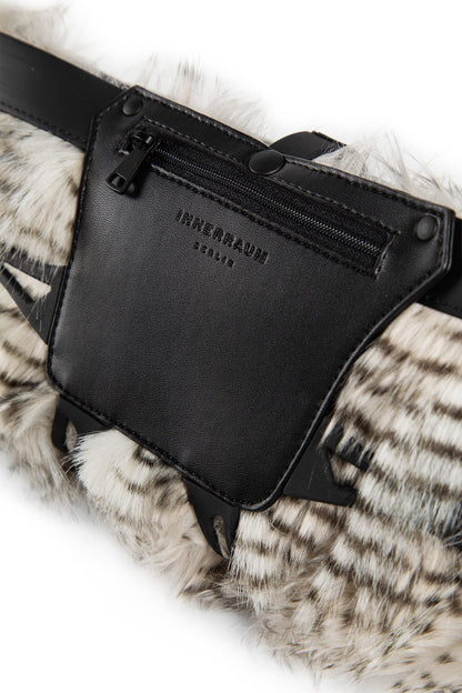 INNERRAUM UNISEX BLACK&WHITE CROSSBODY BAGS