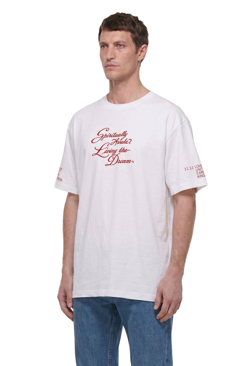 
              11:11LUCK Antonioli Exclusive Spiritually Awake Tee unisex
            