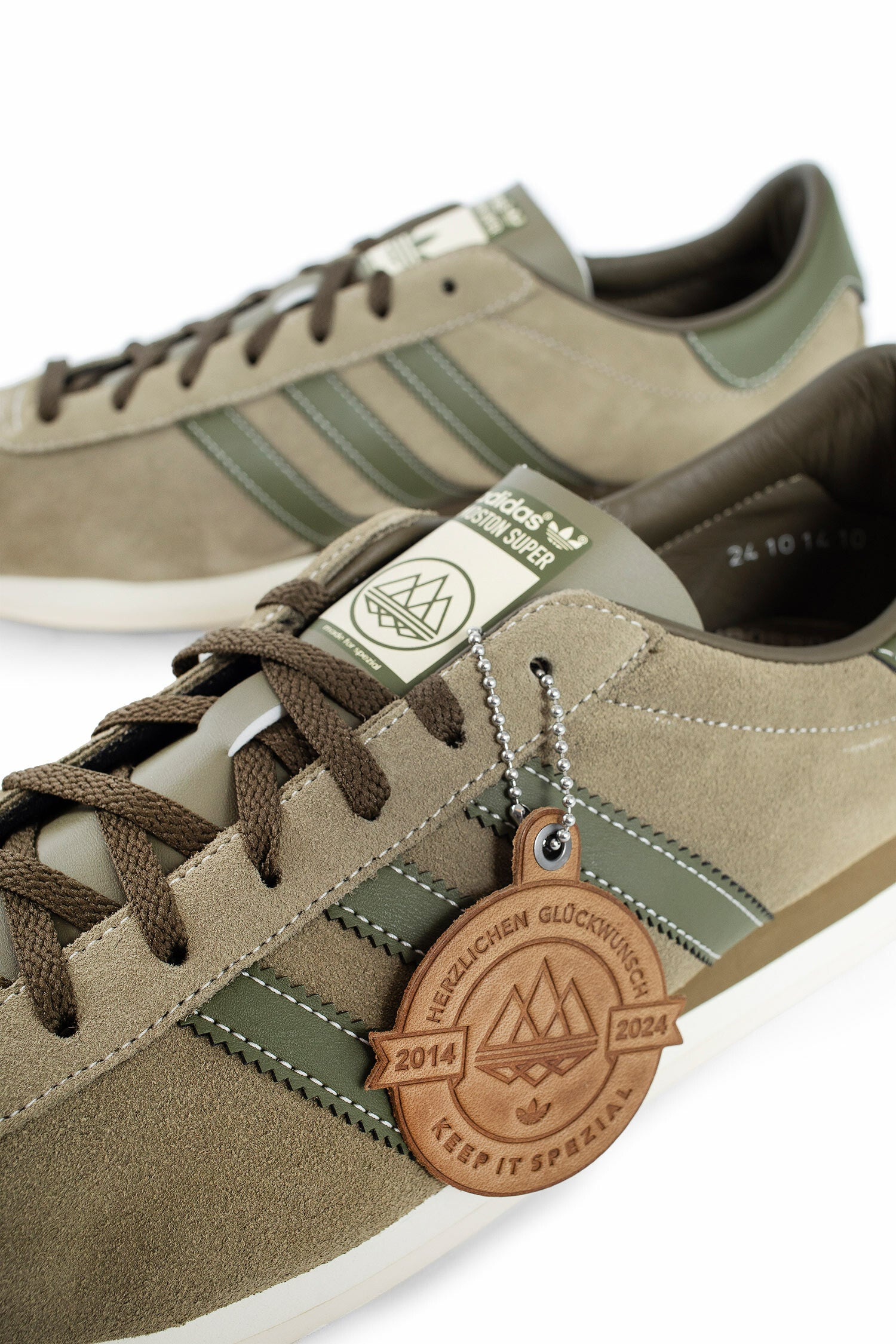 ADIDAS MAN GREEN SNEAKERS