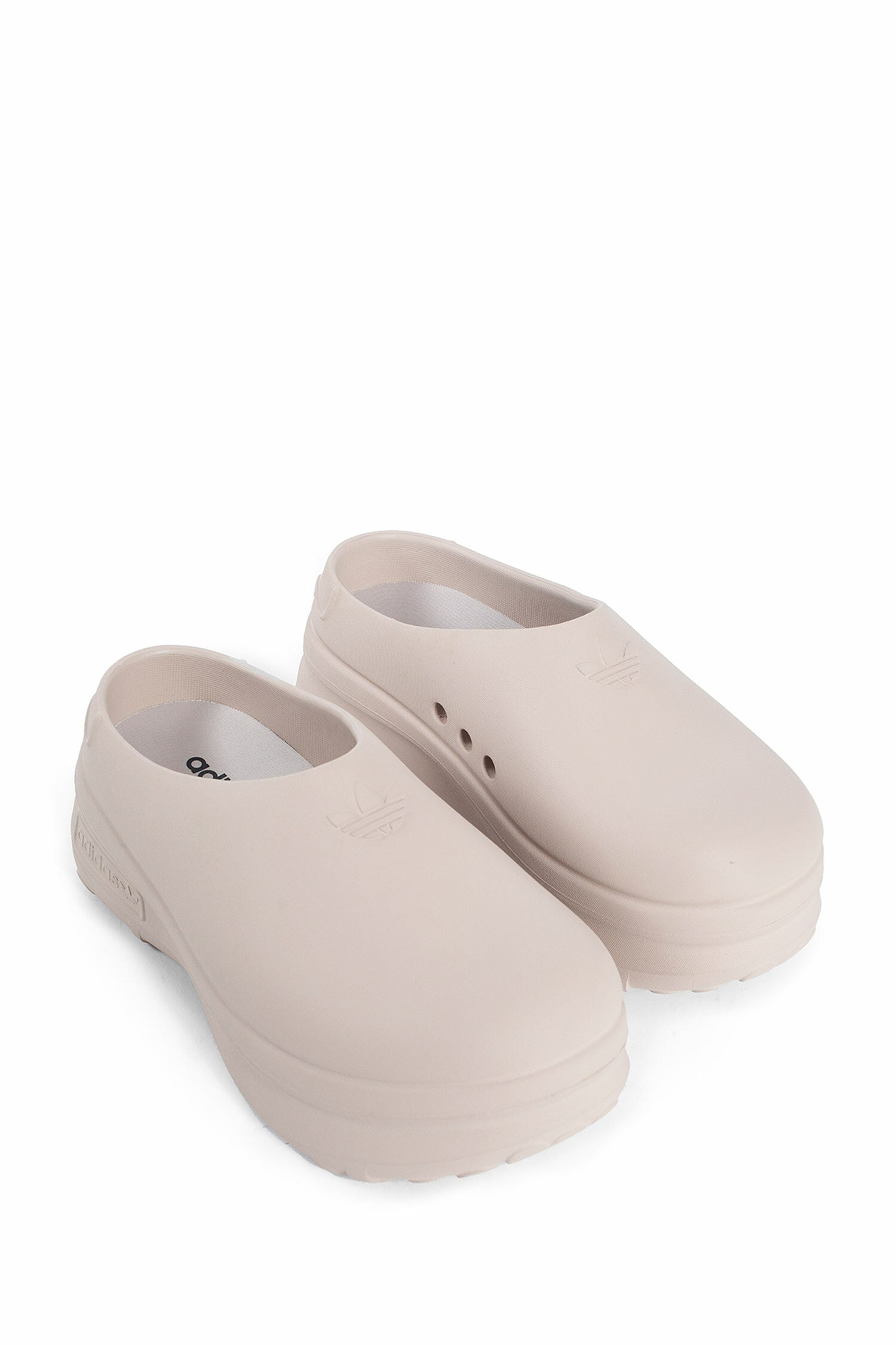 ADIDAS WOMAN BEIGE SANDALS & SLIDES