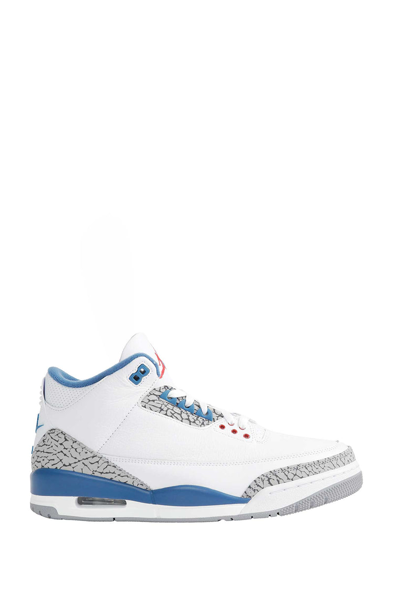 NIKE Air Jordan 3 True Blue Sneakers unisex