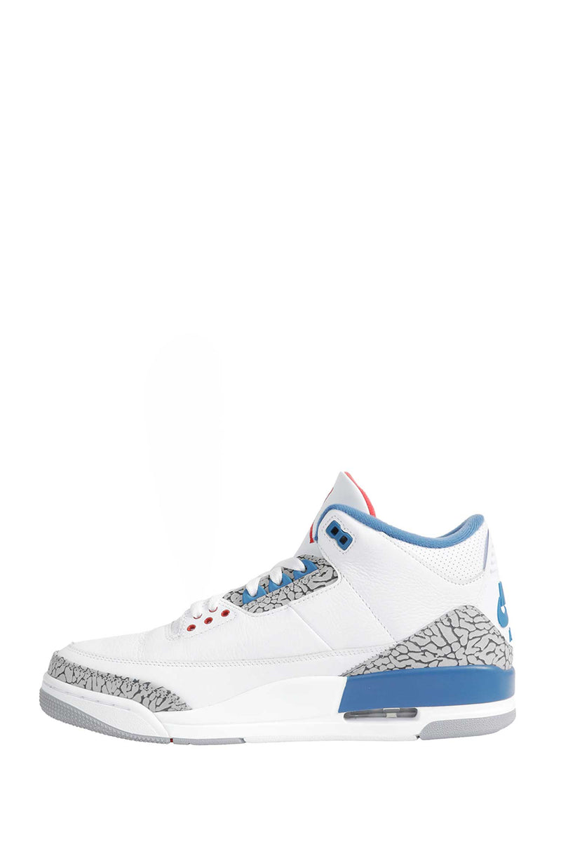 NIKE Air Jordan 3 True Blue Sneakers unisex