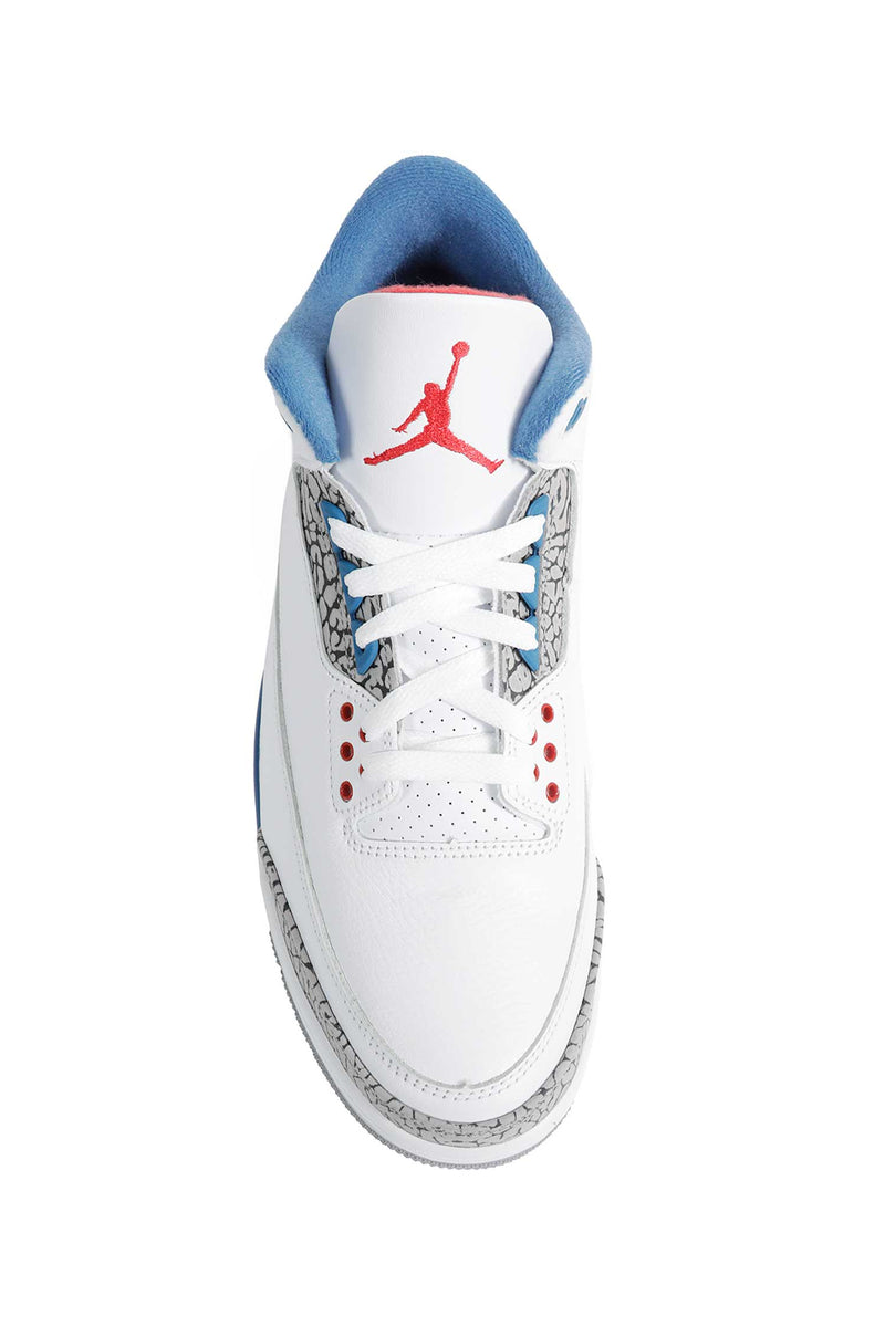NIKE Air Jordan 3 True Blue Sneakers unisex