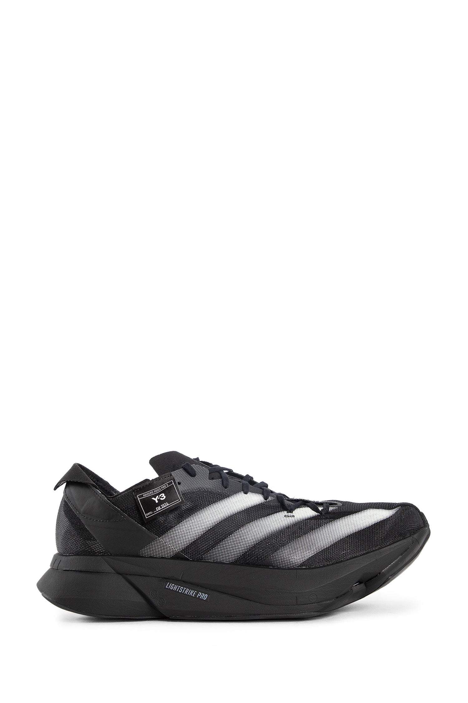 Y-3 MAN BLACK SNEAKERS