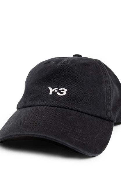 Y-3 UNISEX BLACK HATS