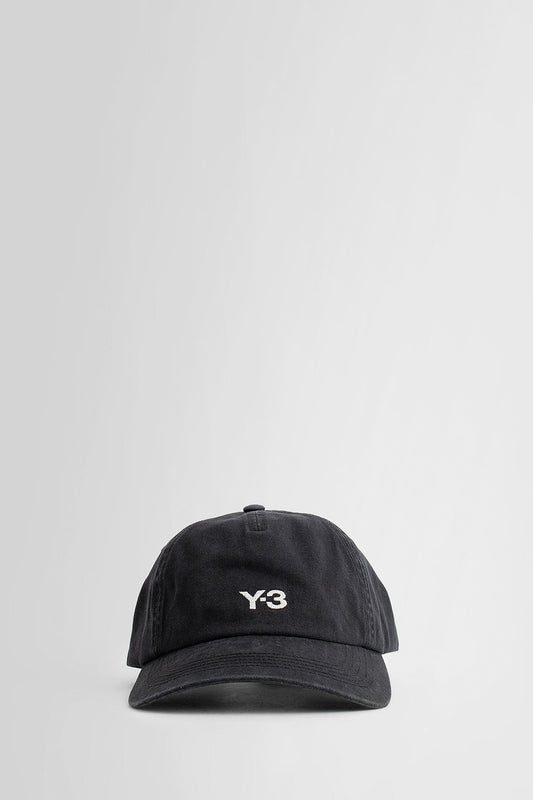 Y-3 UNISEX BLACK HATS