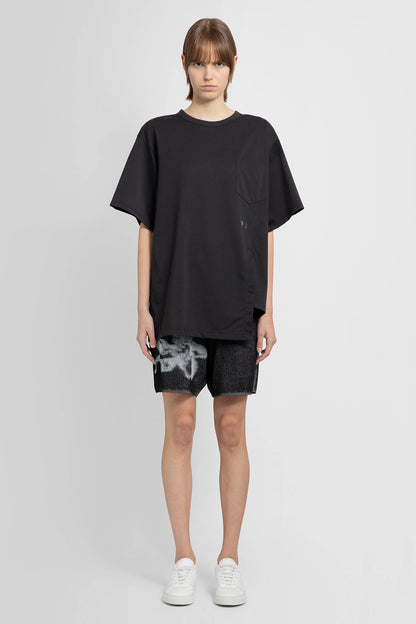 Y-3 WOMAN BLACK&WHITE SHORTS