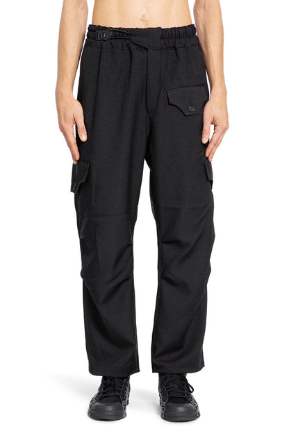 Y-3 MAN BLACK TROUSERS