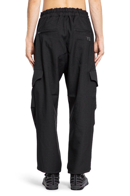 Y-3 MAN BLACK TROUSERS