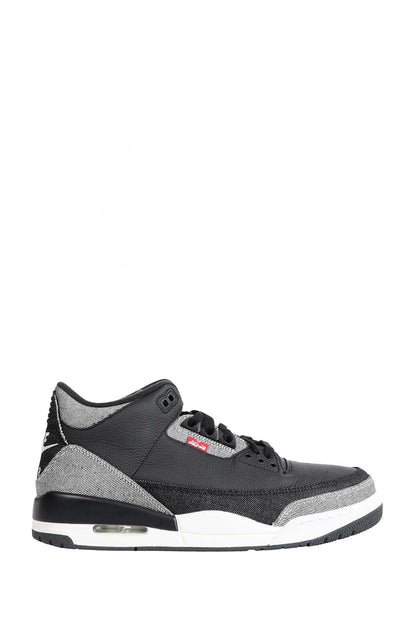 Air Jordan 3 x Levi's Black and White Sneakers
