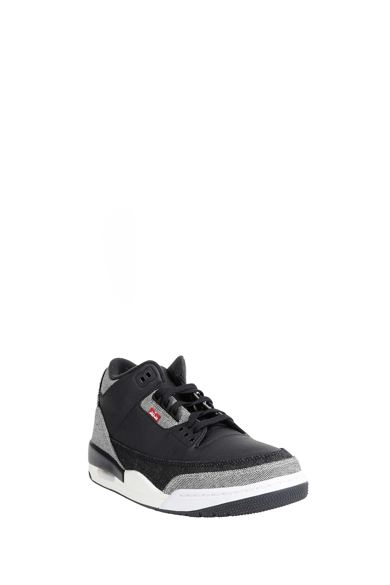 Air Jordan 3 x Levi's Black and White Sneakers