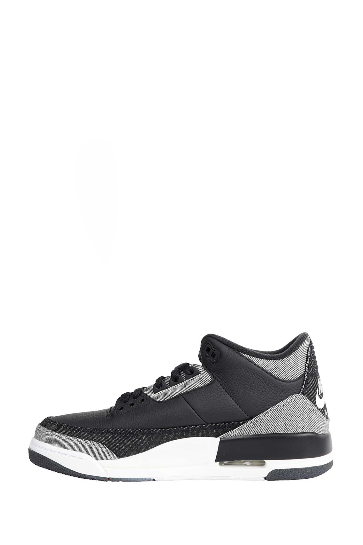 NIKE Air Jordan 3 x Levi's Black and White Sneakers man