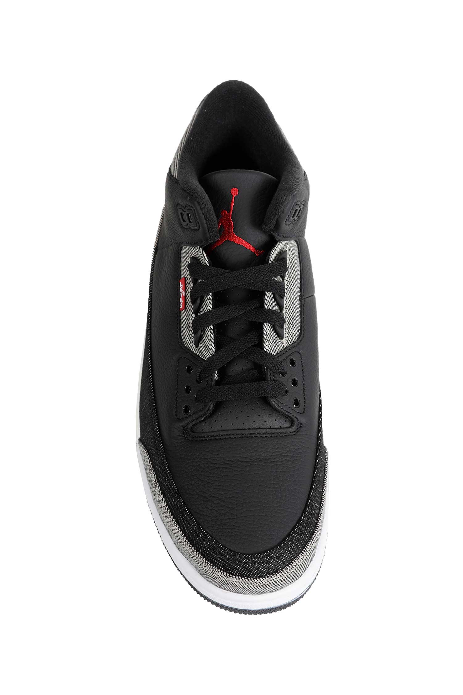 Air Jordan 3 x Levi's Black and White Sneakers