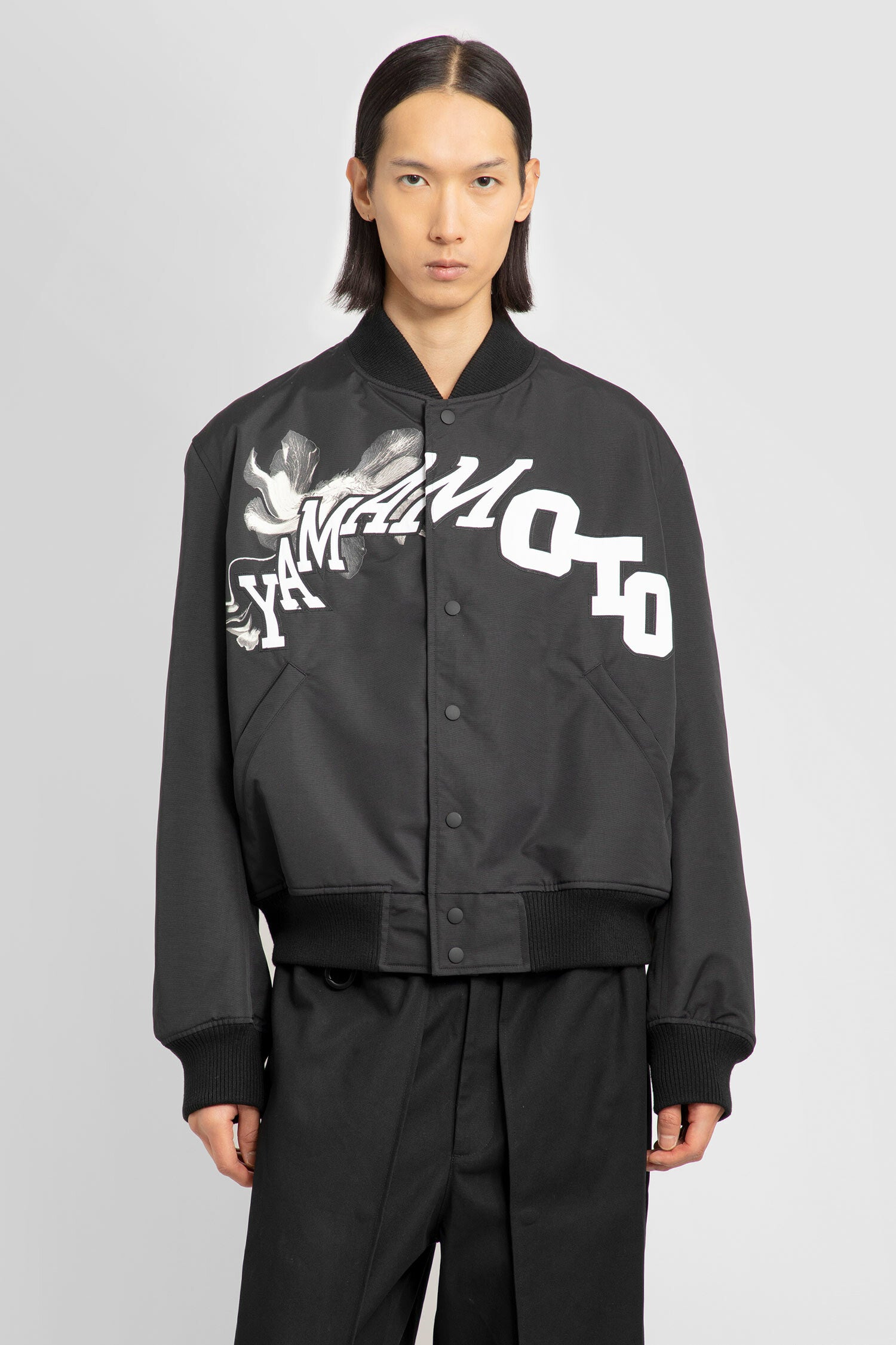 Y-3 MAN BLACK JACKETS