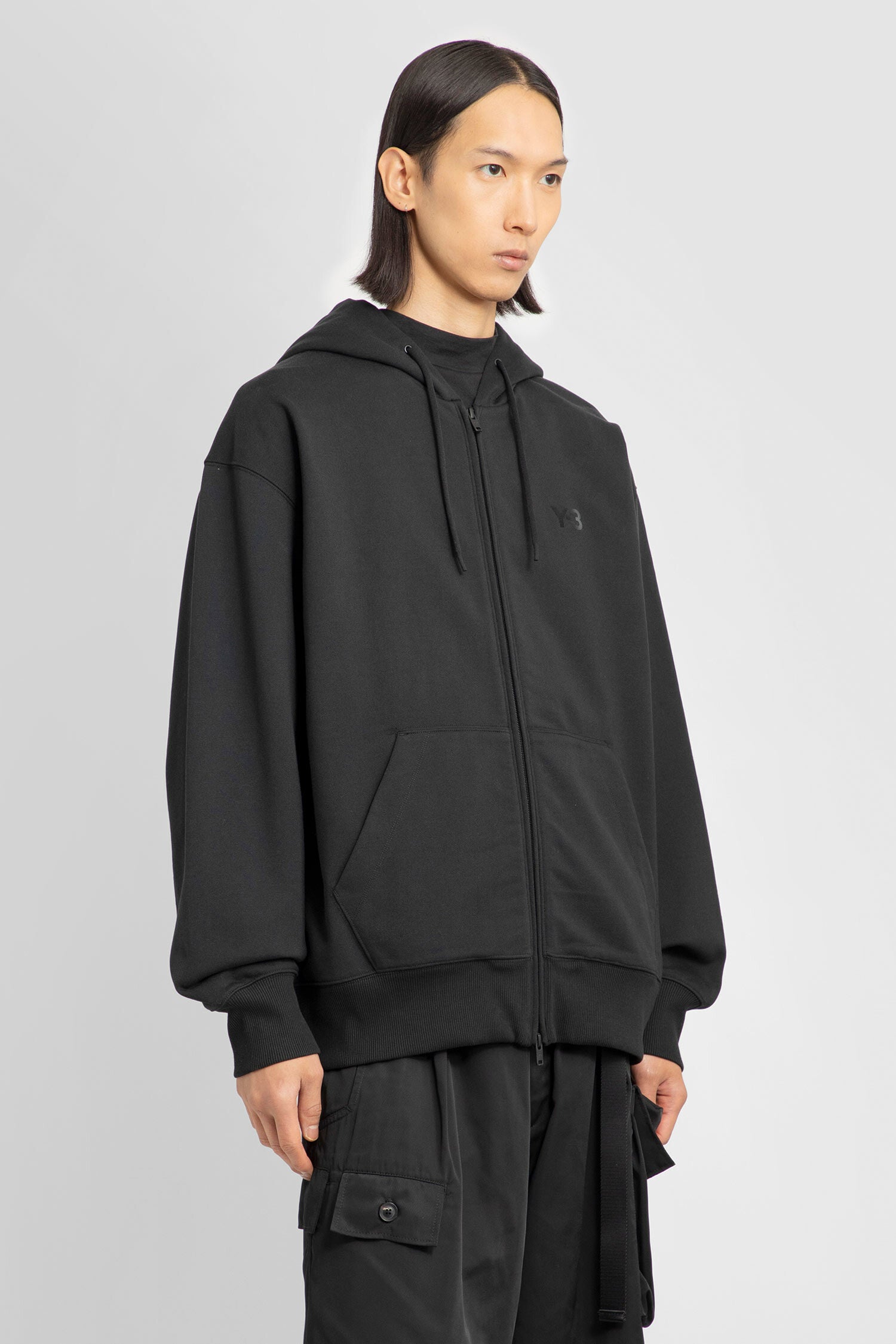 Y-3 MAN BLACK SWEATSHIRTS