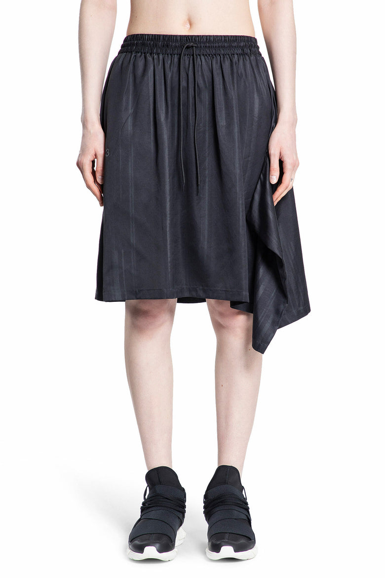 Y-3 WOMAN BLACK SKIRTS